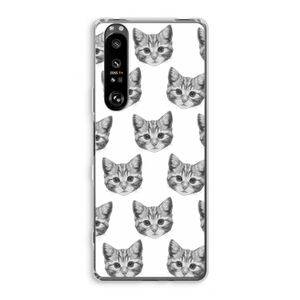 Kitten: Sony Xperia 1 III Transparant Hoesje