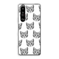 Kitten: Sony Xperia 1 III Transparant Hoesje