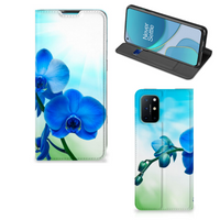 OnePlus 8T Smart Cover Orchidee Blauw - Cadeau voor je Moeder