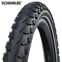 SCHWALBE land cruiser plus 28x2.15 (55-622) wired active line green black+reflex