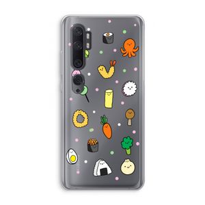 Happy bento friends: Xiaomi Mi Note 10 Transparant Hoesje