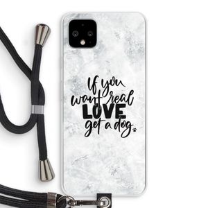 Partner in crime: Pixel 4 XL Transparant Hoesje met koord