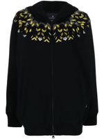 Ermanno Scervino hoodie à détails de perles - Noir