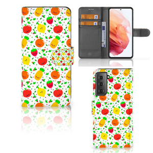 Samsung Galaxy S21 Book Cover Fruits