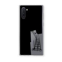 Musketon Painter: Samsung Galaxy Note 10 Transparant Hoesje