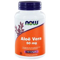 NOW Aloe Vera 50 mg (100 softgels)