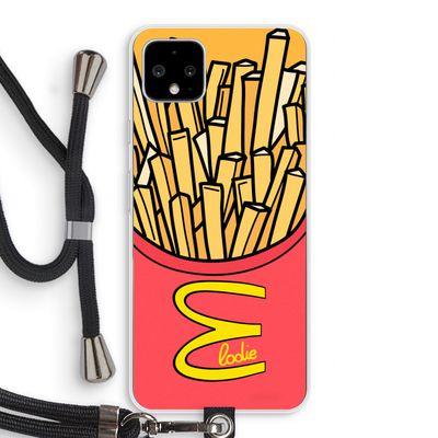 McElodie: Pixel 4 XL Transparant Hoesje met koord