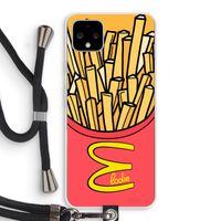 McElodie: Pixel 4 XL Transparant Hoesje met koord