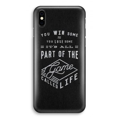 Life: iPhone Xs Volledig Geprint Hoesje