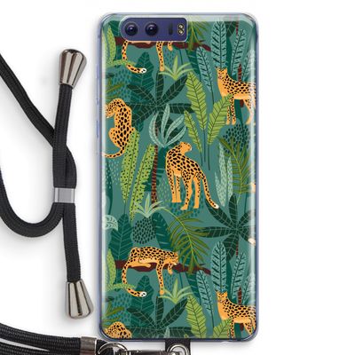 Luipaard 2: Honor 9 Transparant Hoesje met koord