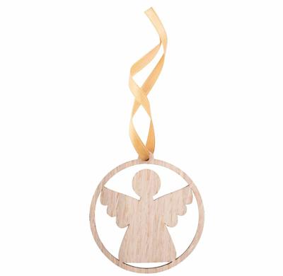 Houten Kerstboomhanger ENGEL