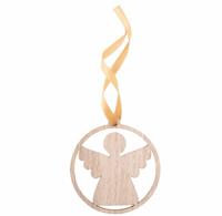 Houten Kerstboomhanger ENGEL