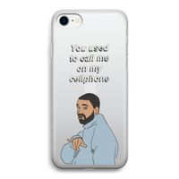 Hotline bling: iPhone SE 2020 Transparant Hoesje