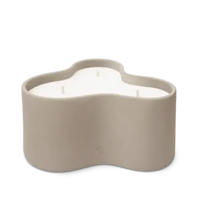 Vlamschaal clover 22u d23h14cm