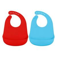 Slabbetjesset Siliconen Blauw
