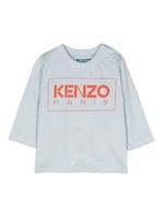 Kenzo Kids t-shirt à logo imprimé - Bleu - thumbnail