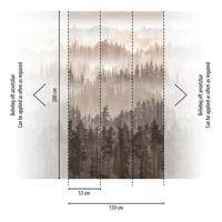 Livingwalls Metropolitan Stories. Travel Stories - Bruin - Landschap - 391812