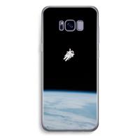 Alone in Space: Samsung Galaxy S8 Plus Transparant Hoesje