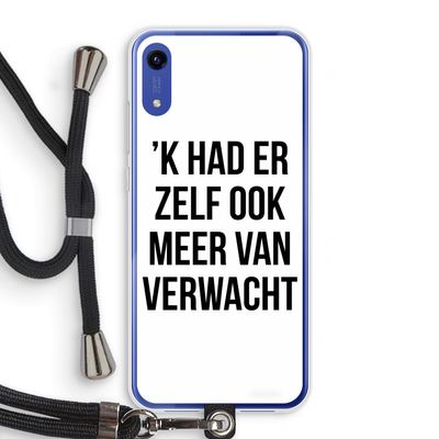Meer verwacht: Honor Play 8A Transparant Hoesje met koord