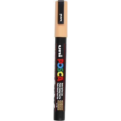 Uni-Posca Posca marker, afm pc-3m, lijndikte 0,9-1,3 mm, fijn, pale orange, 1 stuk