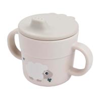 Done By Deer tuitbeker kleine boerderij beige, 215ml