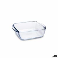 Serveerschaal Pyrex Airfryer Transparant Glas 1 L 20 x 17 cm (10 Stuks) - thumbnail