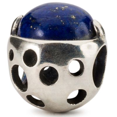Trollbeads TAGBE-00283 Kraal Bakermat van Kennis zilver-lapis lazuli