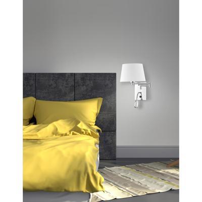 Lyora WandlampCingo chroom met wit - 6102682