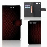 Sony Xperia XZ1 | Telefoon Hoesje | Geruit Rood