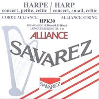 Savarez HPK-30 kleine of concert harp snaar