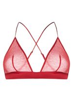 Kiki de Montparnasse soutien-gorge Ribbed Intime - Rouge