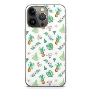 Ananas bladeren: iPhone 13 Pro Transparant Hoesje