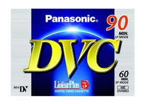 Panasonic AY-DVM60FE magnetische videoband Videocassette 90 min 1 stuk(s)