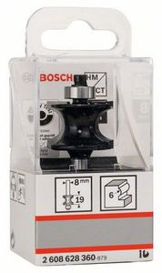 Bosch Accessories 2608628360 Kwartstaaffrees Hardmetaal Lengte 63 mm Schachtdiameter 8 mm