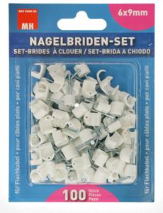 Max Hauri 139710 Assortiment spijkerclips 139710 1 stuk(s)