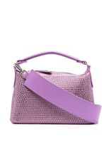 LIU JO petit sac à main à ornements strassés - Violet