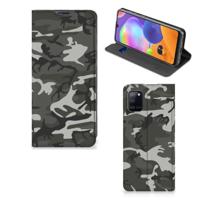 Samsung Galaxy A31 | Hoesje met Magneet | Army Light