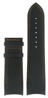 Horlogeband Tissot T610028614.XL Leder Zwart 24mm