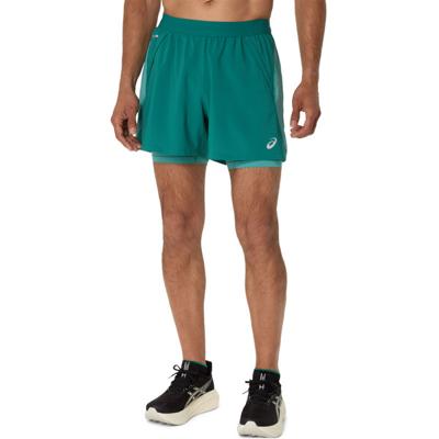 ASICS Road 2in1 5&apos;&apos; Short Heren