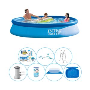 Intex Easy Set Rond 366x76 cm - 8-delig - Alles in 1 Zwembad Pakket