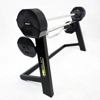 Tunturi MX Select MX100 Verstelbare halterstang en EZ Curl Bar met standaard 45,5 kg