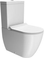 Ben Segno toiletpot randloos excl. reservoir mat wit