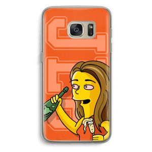 Jamie Lee Simpson: Samsung Galaxy S7 Transparant Hoesje