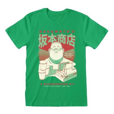Sakamoto Days T-Shirt Greens Size M
