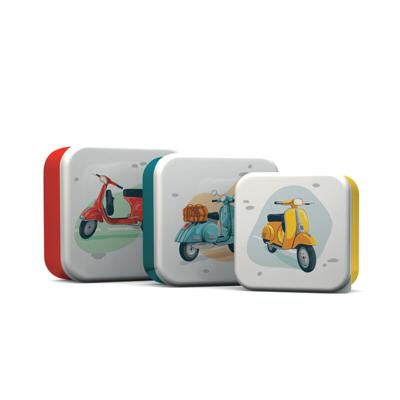 Set 3 Lunch Box M/L/XL Scooter