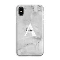 Ivory Marble: iPhone XS Max Volledig Geprint Hoesje