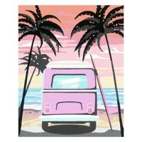 Ravensburger Creart schilderen op nummer - beach life Ravensburger Creart schilderen op nummer - beach life