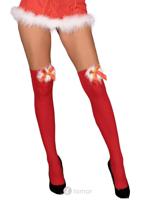 * LIVCO CORSETTI Kerst Hold-ups rood, Cilla * LIVCO CORSETTI Kerst Hold-ups rood, Cilla