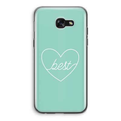 Best heart pastel: Samsung Galaxy A5 (2017) Transparant Hoesje