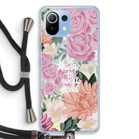 Kindness matters: Xiaomi Mi 11 Lite Transparant Hoesje met koord